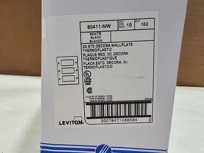 New | in-Stock LEVITON 80411-NW Misc Electrical & Power Parts British Columbia CA | Lenmark #1439209