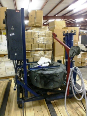 Lavin 20-1160V (20 x 9) solid basket centrifuge, 316SS.