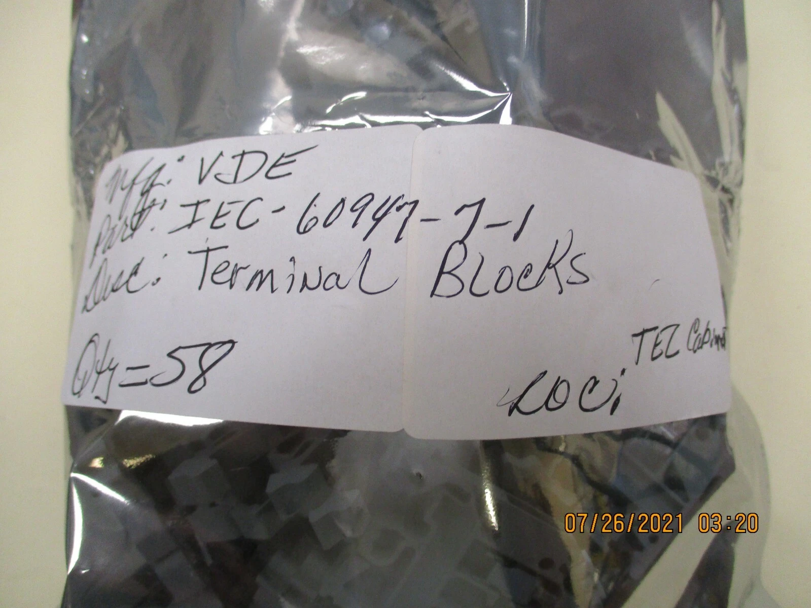USED VDE 60947-7-1
