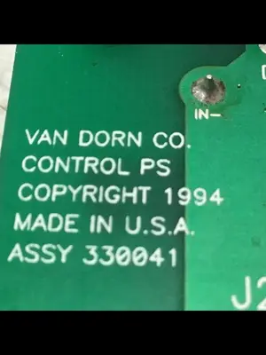USED VAN DORN PC330-041