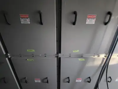 5 kV E-House Genset Control Room PDC w/ 9 x 1200 amp Breaker