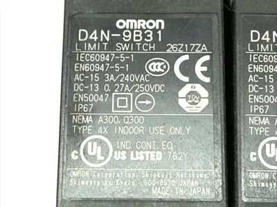 Used SMC Dual Solenoid Valve w/ Omron Limit Switches Solenoid Valves Michigan US | Maverick Industrial Sales #1414275