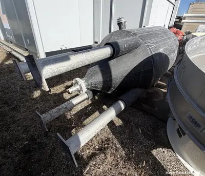 Used 250 Gallon 316 Stainless Steel Mix Tank – Proquip 100JLS10 Dual Turbine Agi