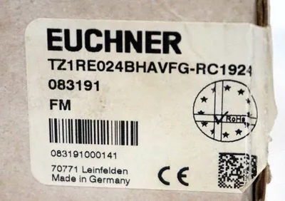USED EUCHNER TZ1RE024BHAVFG-RC1924 SAFETY SWITCH TZ1RE024BHAVFGRC1924