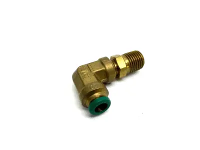 USED PARKER PRESTOLOK PUSH-TO-CONNECT SWIVEL ELBOW FITTING 5/16" OD X 1/4"