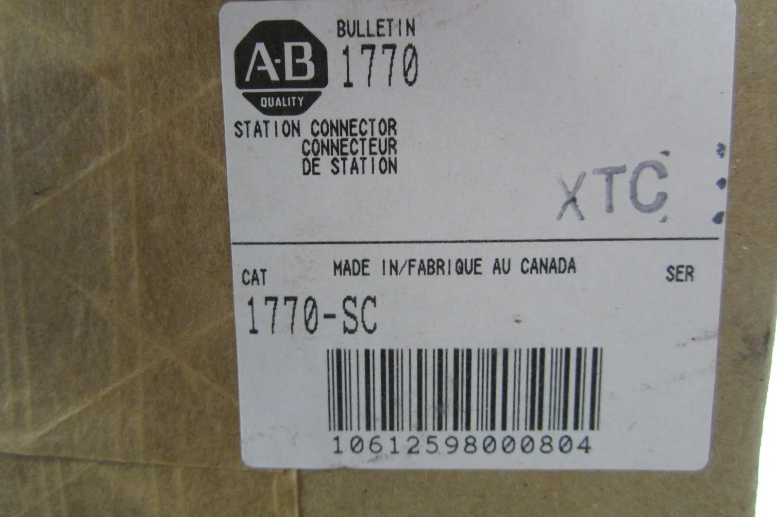 NEW ALLEN BRADLEY 1770-SC STATION CONNECTOR 1770SC
