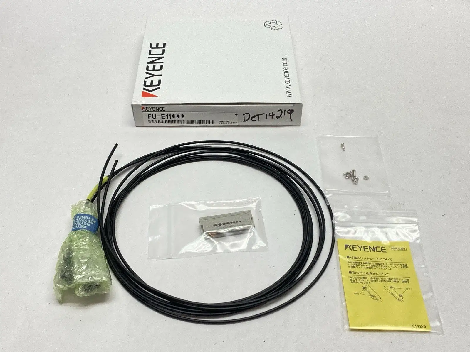 FU-E11 | Keyence  Transmissive Fiber Unit Area Type 11-mm Wide - New Other