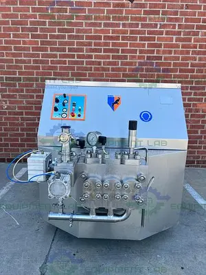 USED GEA NIRO SOAVI NS3037H DUAL STAGE DAIRY HOMOGENIZER 5678 LITERS / HOUR