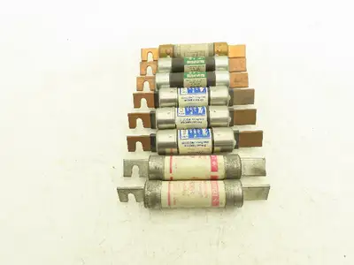 Time Delay Fuse 70A 250VAC Class RK1 RK5 Mixed Brand Lot of 8