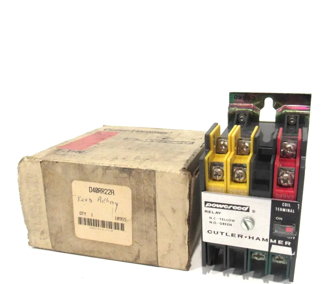 NEW CUTLER HAMMER D40RR22A RELAY