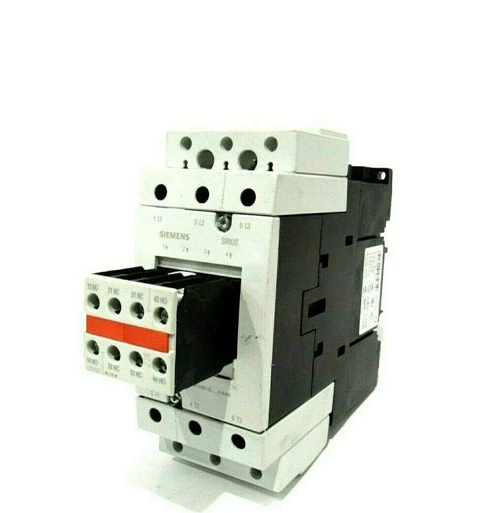 USED SIEMENS 3RT1045-1QB44-3MA0 CONTACTOR 3RT10451QB443MA0