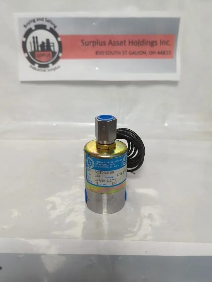 Used SKINNER VALVE V53DB2100 Solenoid Valves Ohio US | Surplus Asset Holdings #1365630