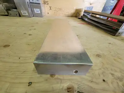 2 Hole, 2-1/4" Blind End Cable Tray