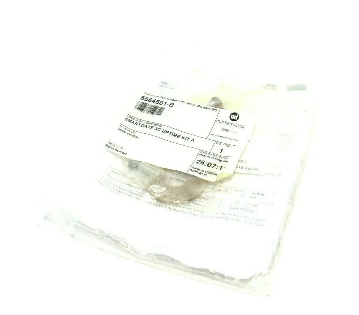 NEW MARKEM IMAJE 5564501-B SMARTDATE 3 UPTIME KIT A 5564501B