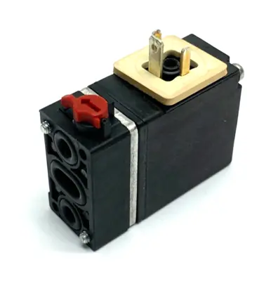 USED BÜRKERT SOLENOID VALVE PLUG-IN 6106 C 3/64 FKM PL