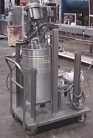 Used 15 GALLON MIXING TANK 15 GALLON Stainless Steel Tanks New Jersey US | Champion Trading Corporation #895522