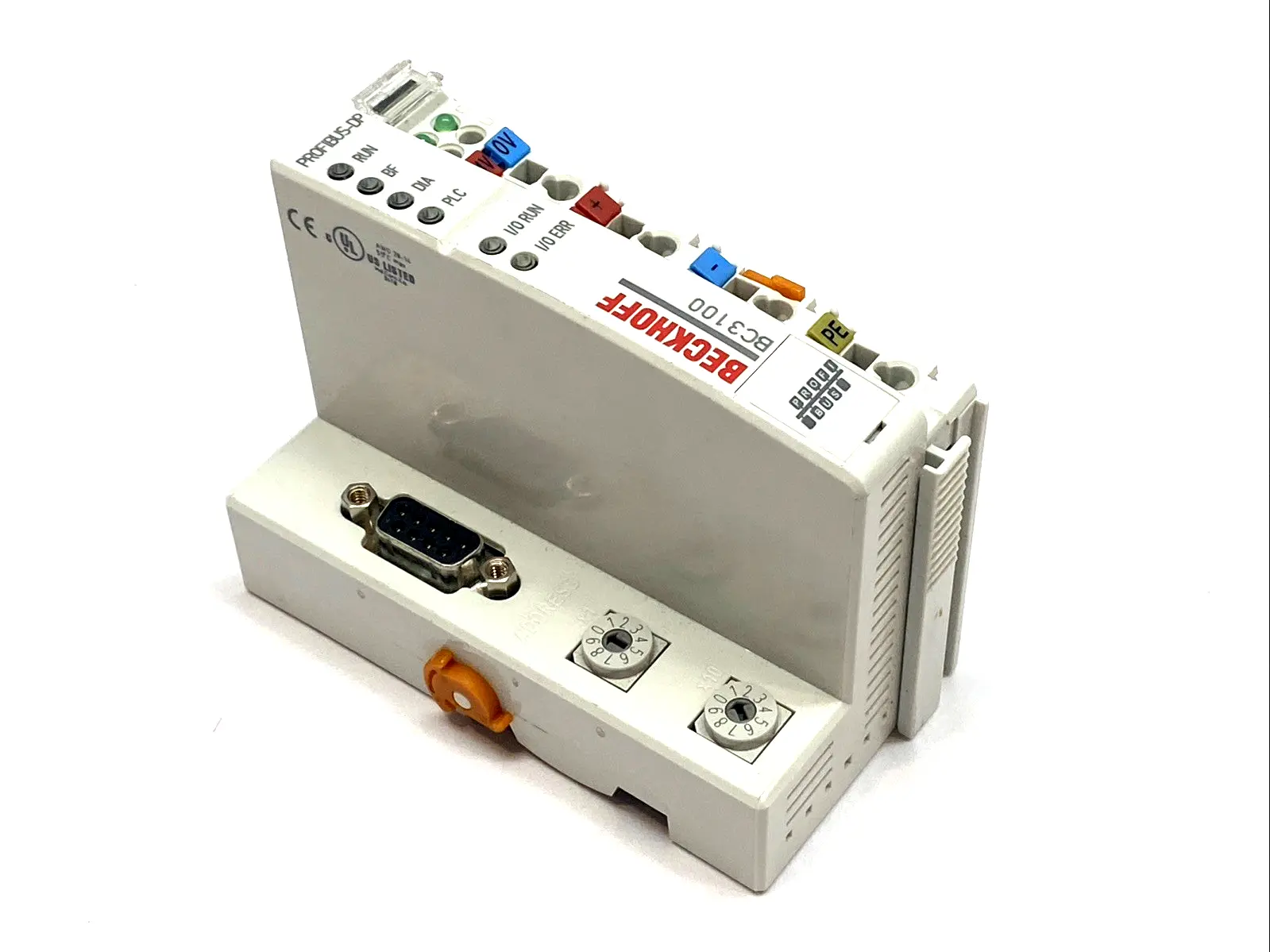 USED BECKHOFF PROFIBUS BUS TERMINAL CONTROLLER PLC FOR BUS TERMINALS 24V DC
