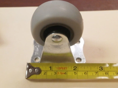 Everbilt 220681 Unused 2" Medium Duty Rigid Caster Wheel (Non-swivel)