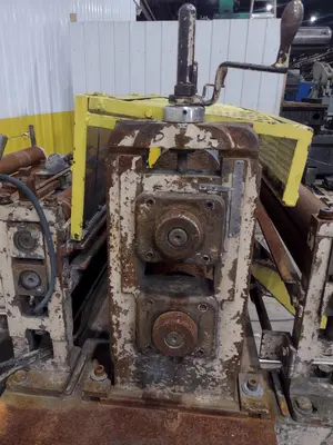 36" YODER POWERED SLITTING HEAD WITH FEED ROLLS: STOCK #22948