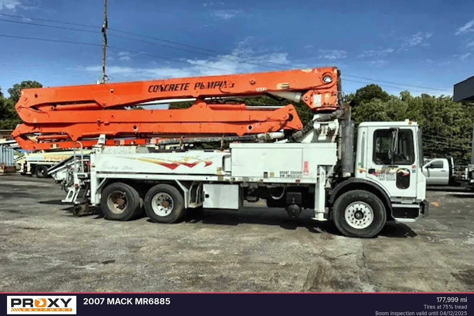 Used 2007 MACK MR6885 Concrete Mixer Trucks Colorado US | Proxy Equipment #1382957