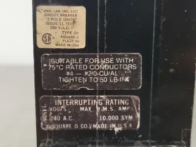 USED SQUARE D Q1390