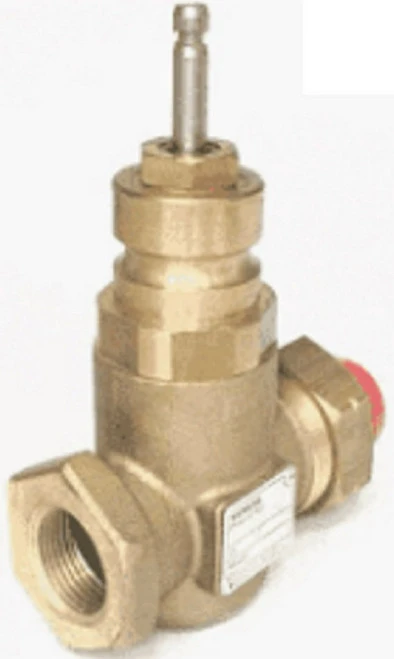 Siemens 599-03010 2-Way Valve, Bronze Body, 1.6 Cv 1/2" F x UF, Valve, Linear [New]