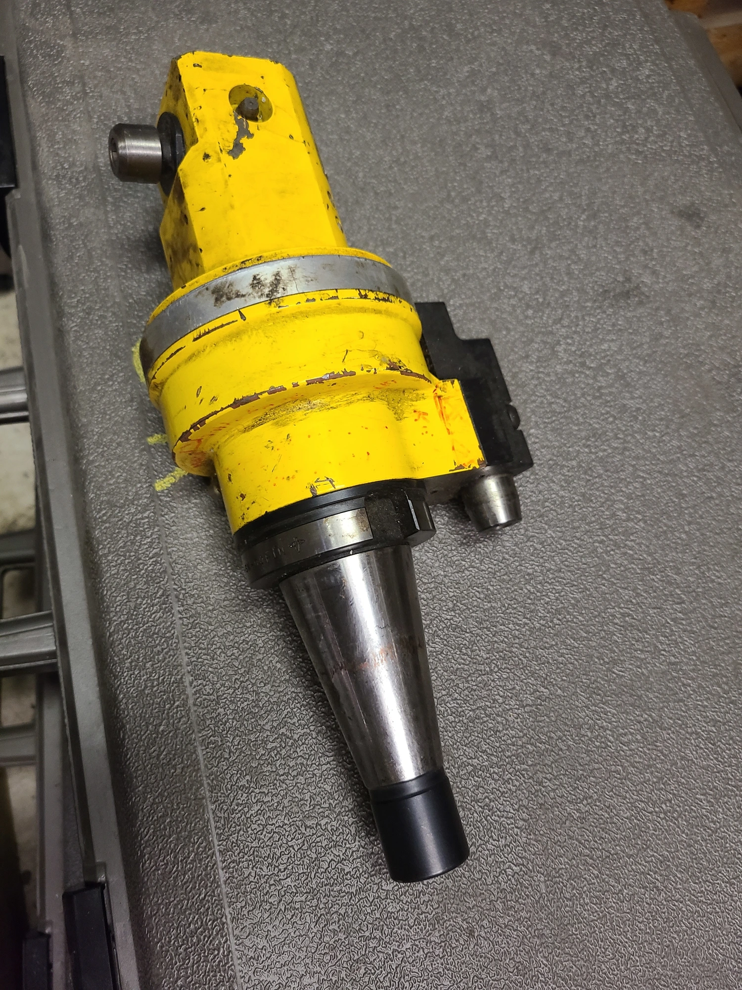 USED Mizoguchi right angle head right angle head #40NT to ER11 collet