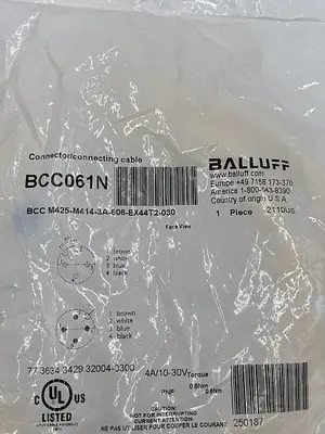 Used BALLUFF BALLUFF BCC061N Cable & Wire | ND Industrial Surplus #1214160