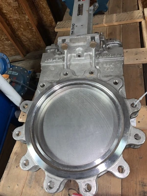 Dezurik 12" 150# Knife Gate Valve Air Operated New Storeroom Spare