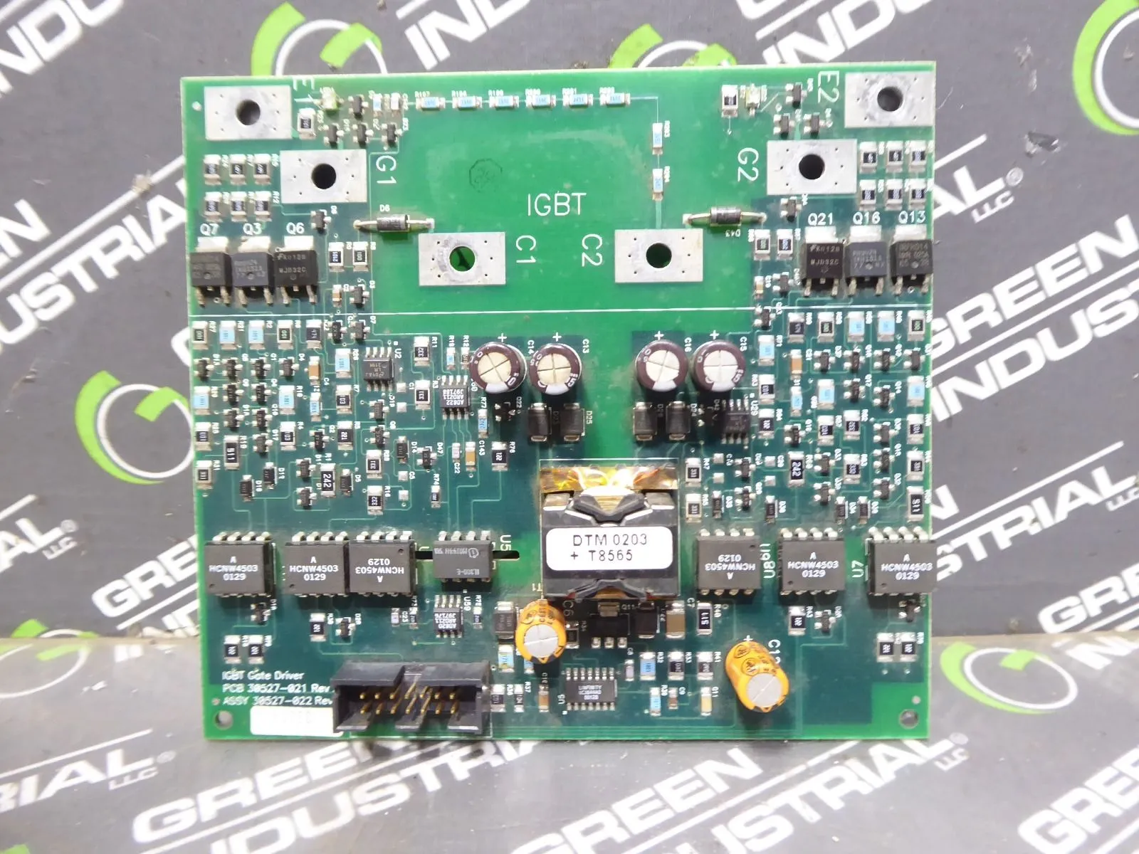 Square D 30527-002 Weld Control IBGT Gate Driver Board 30527-021 Rev. A Used