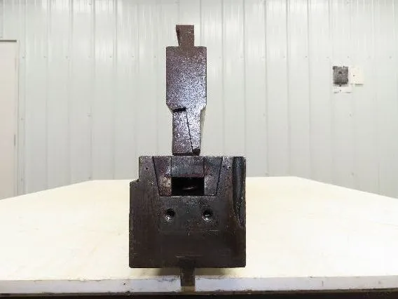 Press Brake U Punch Die Set 61" Long 1" ID 5/8" Stroke 1/2" Safety Tang