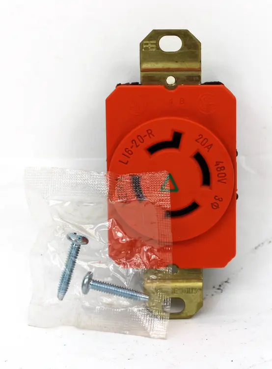 Used NEMA L16-20-R Misc Electrical & Power Parts | Industrial Parts R Us Inc. #381374
