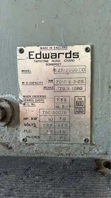 EDWARDS 10-GA TRUECUT Shears-Power Squaring Mech. | Asset Exchange Corporation (3)