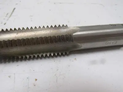 Butterfield No.1500 7/8"-9 3pc 4 Flute Tap Set Taper Plug Bottom HHS Bright