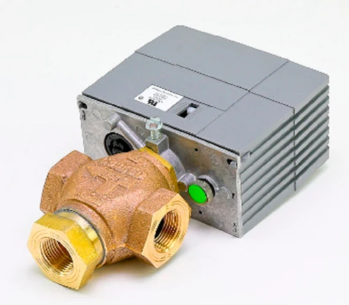 Johnson Controls VG7842LS+8122G 3 Way Mixing Valve With Actuator, 3/4, 3W 7.3Cv [New]