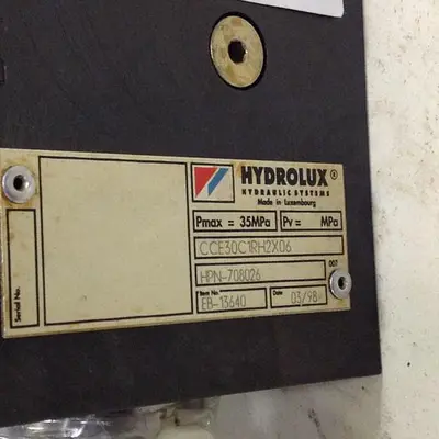 USED HYDROLUX CCE30C1RH2X06