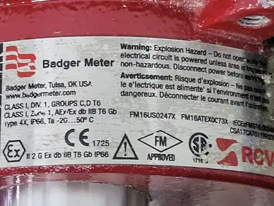 Used BADGER METER SEVA100-A0UBBZ Electric Motor Driven Actuators British Columbia CA | Lenmark #255340
