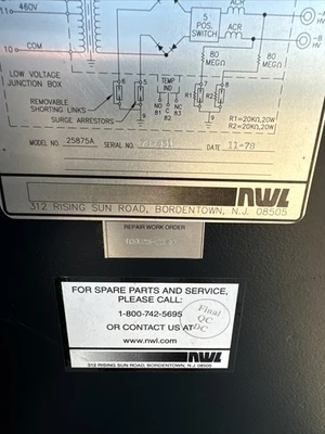 USED NWL 25875A