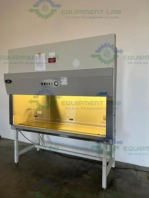 USED NUAIRE NU-425-600 CLASS II TYPE A2 BIOLOGICAL SAFETY CABINET 6 FT