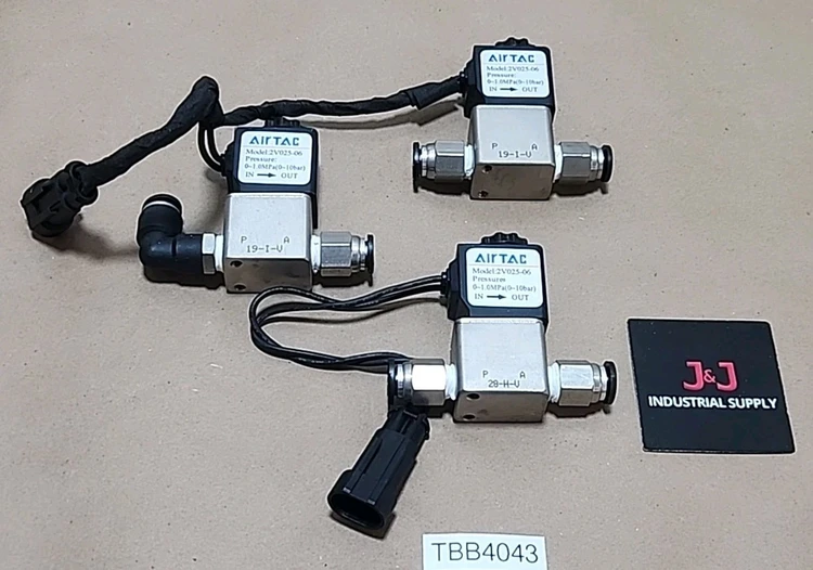 Used AirTac 2V025-06 Solenoid Valves Indiana US | J&J Industrial Supply #516239