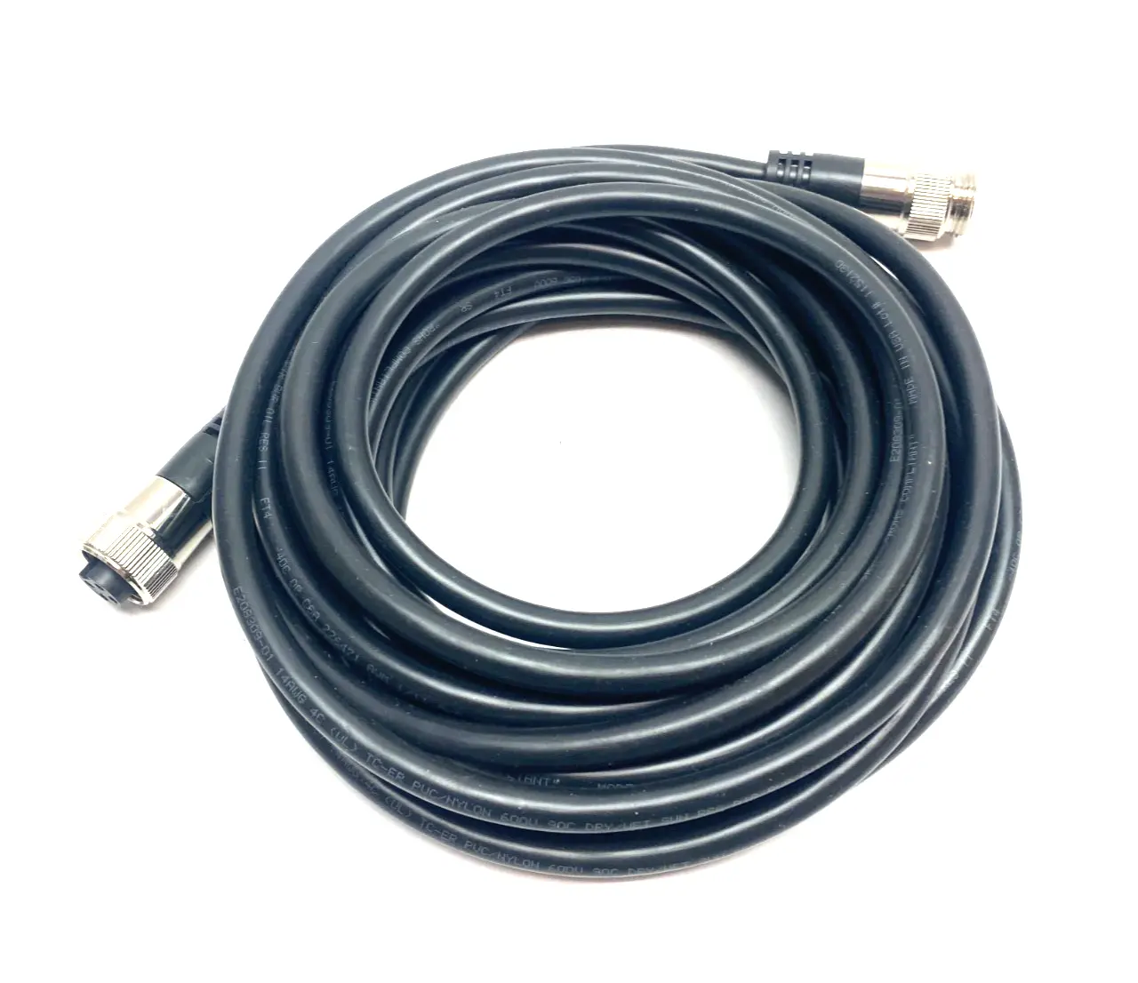 USED LUMBERG AUTOMATION, BELDEN MINI-POWER DOUBLE ENDED CORDSET 7/8" MALE TO FEMALE