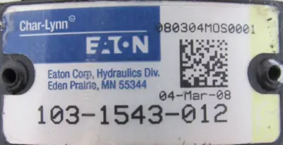 NEW EATON CHAR-LYNN 103-1543-012 HYDRAULIC MOTOR 1031543012