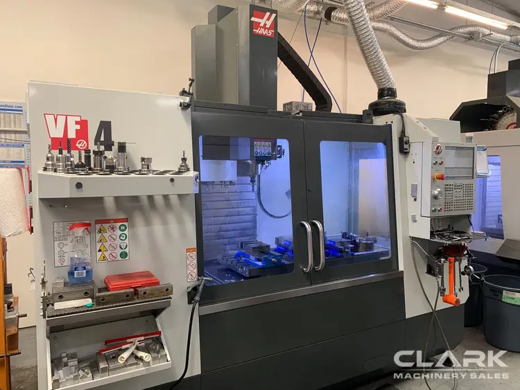 2018 HAAS VF-4 Vertical Machining Centers | Clark Machinery Sales, LLC