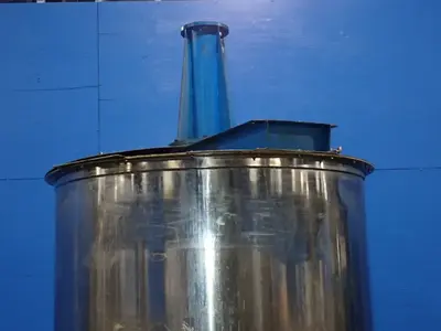800 Gallons S/s Tank W/ Agitator