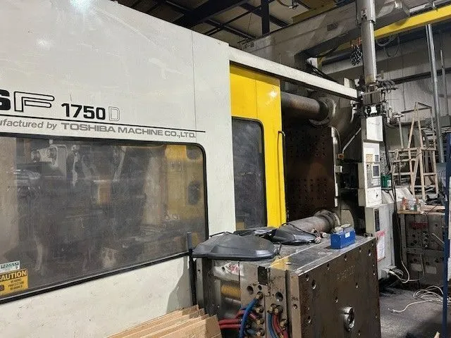 Used 2000 TOSHIBA ISF1750DV10-110B Injection Molding Machines California US | Machinery Network 6 #171097