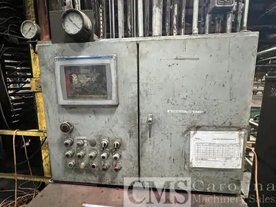 USED GLOBE PLAYWOOD LAYUP LINE AND GLOBE PRESS