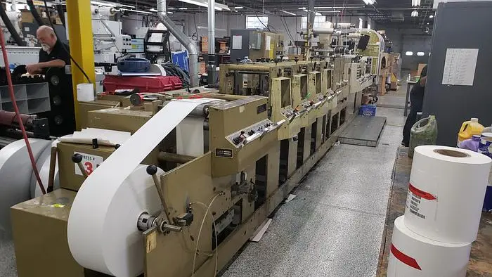 Used MARK ANDY 4120 Flexo Printing Presses | J&J Converting Machinery #440503