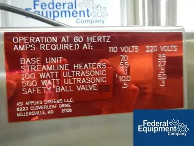USED APS ASI Applied Systems Process IR 4000 System