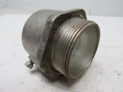 2" Conduit Hub Zinc Plated Cast Malleable Iron Rigid/Imc No Nut