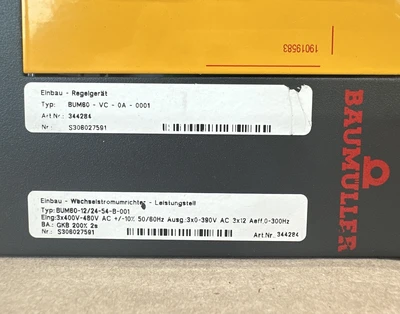 USED Baumuller 344284